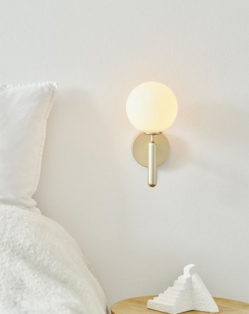 Miira vegglampe - nordic gold/opal