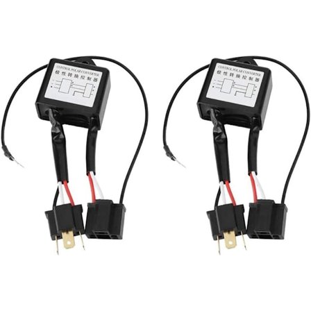 Led-omformeradapter for H4 med omvendt polaritet - omvendt 2 stk