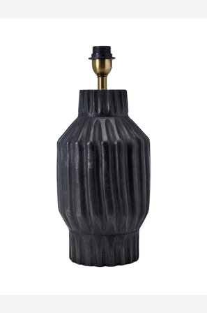 PR Home - Lampunjalka Turi 45 cm - Musta - Lampunjalat - - Homeroom