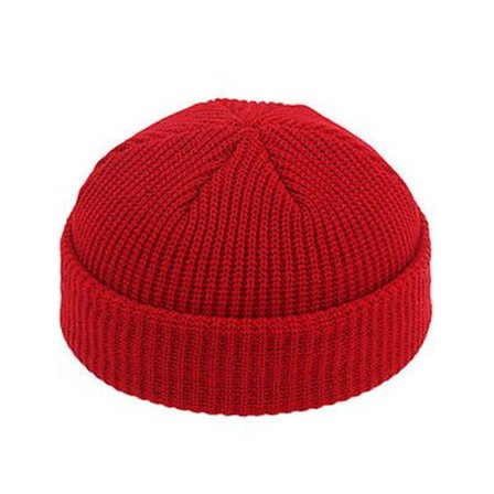 Generisk Unisex Casual Hem Ull Vinter Hold Varm Ski Lue Strikket Lue Mote Baseball Caps Rosa Lue Ny