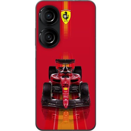 Yhteensopiva Puhelinkuori Asus Asus Zenfone 10 Ferrari Formula 1 -auto ikonisessa punaisessa muotoilussa urheilullisella tarkkuudella