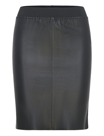 Annall Leather Skirt Black Lollys Laundry