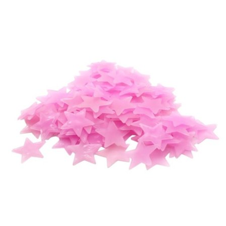20 stykker Barn Soverom Stjerner Lysende Klistermerker Fluorescerende Glow In The Dark Snøfnugg Vegg Klistermerker
