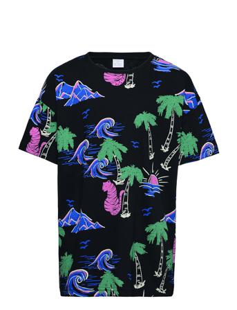 Top Ss Street Ocean Aop Patterned Lindex