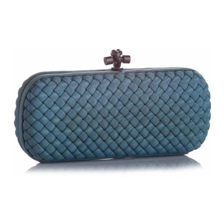 Bottega Veneta Vintage, Pre-owned Mini Bag Blauw, Dames, Maat:ONE Size