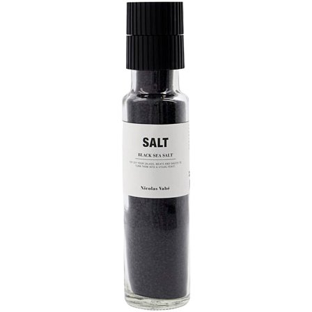 Nicolas Vahé Salt, Black 320 g, Helse & Madvarer, Krydderier, Salt