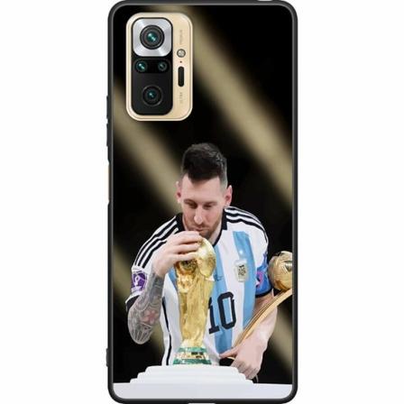 Xiaomi Redmi Note 10 Pro Svart Skal Messi