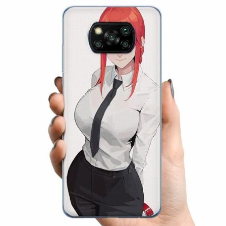 Xiaomi Poco X3 Nfc Tpu Mobilskal Makima Chainsaw Man