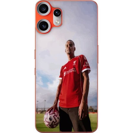 Kompatibelt Mobilskal till Nothing Nothing CMF Phone 2 Pro Alexander Isak affisch Newcastle United anfallare Sveriges landslag fotboll Premier League