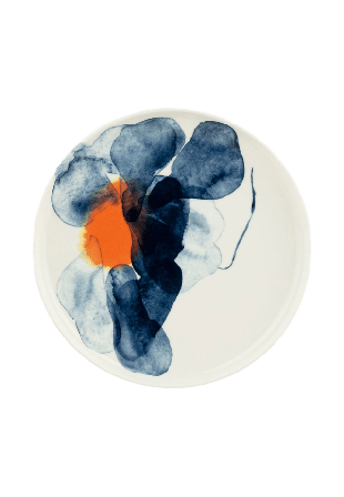 Marimekko Valssi Plate 25cm Serveringstillbehör Unisex Orange 25