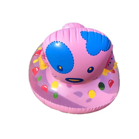 Baby Pool Uppblåsbar Simring Med Handtag, Sommarfest Lounge Flotte Dekorationer För Barn