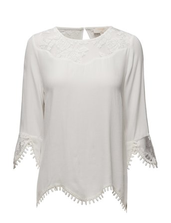 Kalanie Blouse White Cream