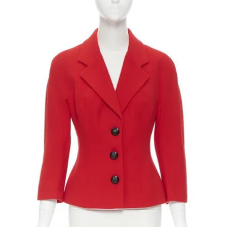 Dolce & Gabbana Pre-owned Pre-owned Jacket , Rood , Dames , Maat: M