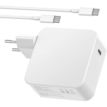 Laddare för MacBook 2016 2017 2018 2019 2020 Pro 61W USB-C Nätadapter