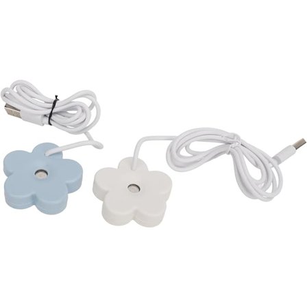 Small Flower USB Luftfuktare Mini Bärbar USB Flower Luftfuktare Tyst Drift IPX7 Vattentät Automatiskt Avstängningsskydd