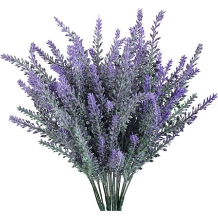 4 kpl keinotekoisia kukkia parvikas muovinen laventelikimppu väärennettyjä kasveja häät korsetti kimppu sisätiloihin ulos koti keittiö toimisto pöytä 