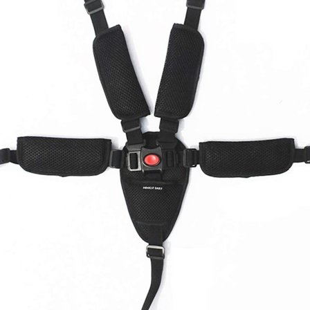 Baby Sikkerhetsbelte Sele/Rem Justerbar 5-punkts Sikkerhetsbelte Belte For Baby Høy Stol Barnevogn Bil Barnevogn Universell Sele(1m)