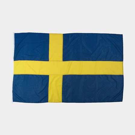 Vlag voor vlaggenmast Adela, Zweden, vlaggenstof polyester, 300 x 188 cm