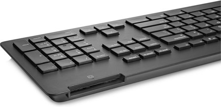 HP Business Slim - tastatur - Engelsk - svart Inn-enhet