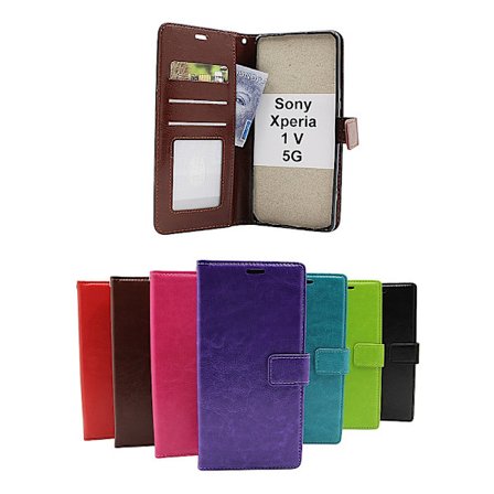 Crazy Horse Wallet Sony Xperia 1 V 5G (XQ-DQ72)
