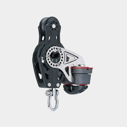 Harken 75mm Fiddle Ratchet Block - Swivel, Cam Cleat (2696)