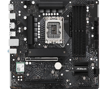 ASRock B760M PG Lightning WiFi DDR5, ATX, LGA1700, 2.5GbE, Wi-Fi 6E (802.11ax)