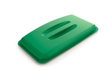 DURABLE Lock Durabin 60l grön - Lyreco - Städ och hygien - Avfallshantering och källsortering - Sortering och återvinning