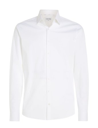 Calvin Klein | Poplin Stretch Slim Shirt | 38