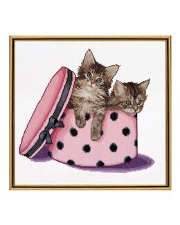 Broderikit Billede Bedste Venner - Thea Gouverneur