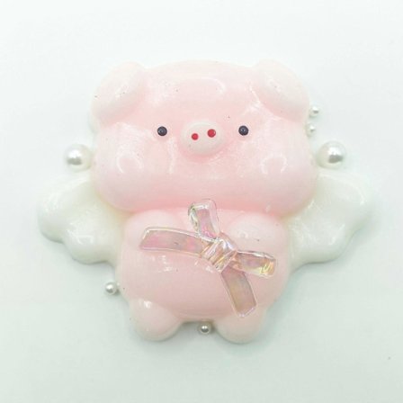 Kawaii Plysj Stress Relief Leker - Kanin Sau Gris Hund Engel Squishy Gave, Klem Fingerleke for Barn