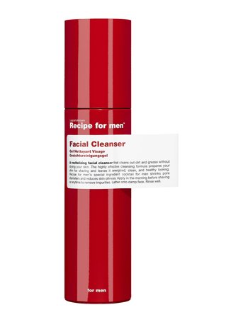 Recipe for Men Recipe Facial Cleanser - Nude - 100 ml