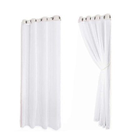 2 kpl Ulkoverho terassille, irrotettava helppo vedenpitävä läpikuultava verho kuistille puutarhaan huvimajaan