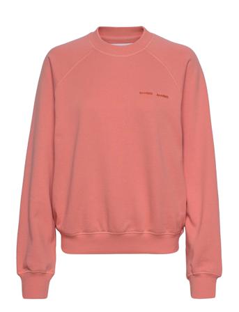 Gitta Crew Neck 10902 Sweatshirt Trøje Lyserød Samsøe Samsøe