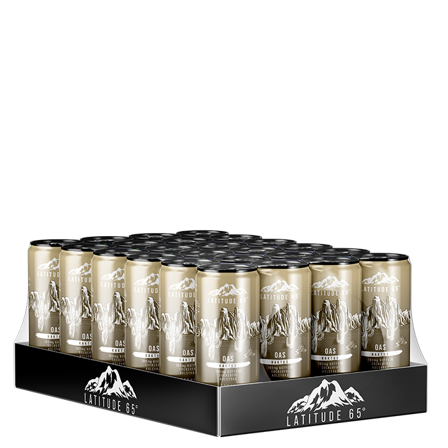 24 x Latitude 65 Energidryck 330 ml