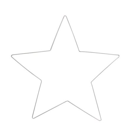 Stjärna av tråd, 30cm ø