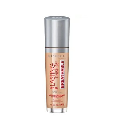 Rimmel Fondotinta Lasting Finish Breathable 25H 300 Sand 30ml