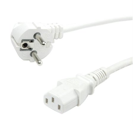 VALUE Power Cable, straight IEC