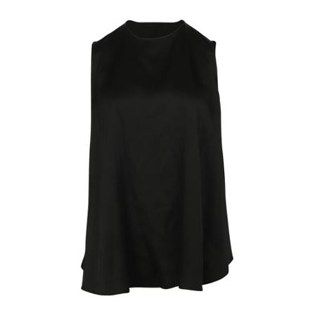 Stella McCartney Pre-owned Sleeveless High-Low Blouse , Zwart , Dames , Maat: M