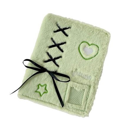 Gjenfyllbar plysj Kpop Fotokort Perm Omslag Plysj Kort Samler Album Gaver