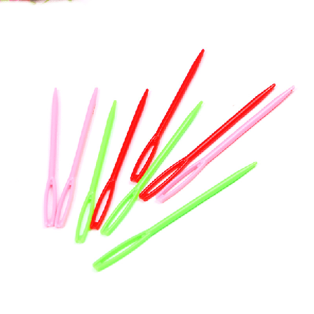 50 st plastsy-nålar - Sticknålar 7 cm