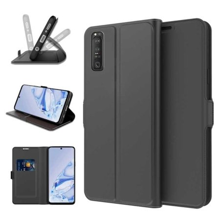 Sony Xperia 5 IV Flip Case Skin Pro V2 med kortrum