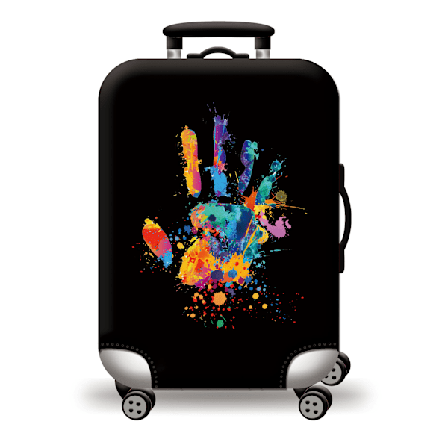 Resväska Skyddande Elastiskt Överdrag M (22-24 Tum)