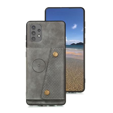 TG Lett å bruke deksel med kortlomme - Samsung Galaxy A32 Grå