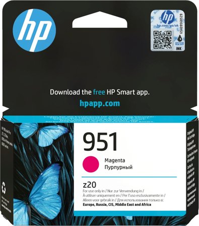 HP 951 magenta original bläckpatron, 888182554142