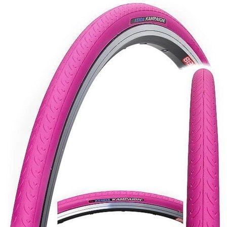 KENDA Professionelle 700 x 23c Lyserøde Racer Cykeldæk
