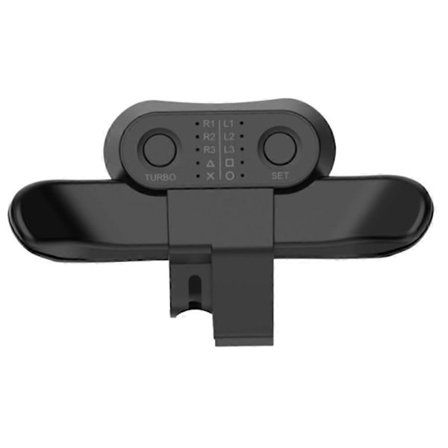 Erstatnings paddles til PS4 controller bagknap tilbehør til Dualshock4 gamepad bagudvidelse