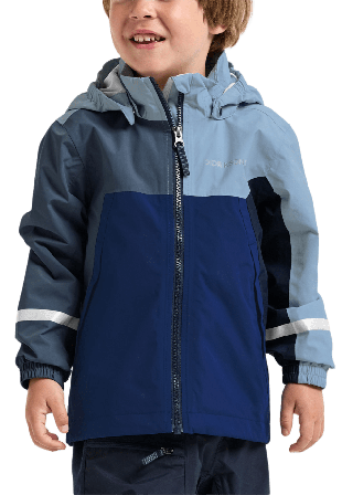 Didriksons Pilvi Jacket Ytterplagg Unisex Blå 130