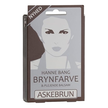 Hanne Bang Brynfarve Askebrun, Makeup, Øjenbrynsfarve, Permanent Øjenbrynsfarve