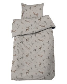 Sengetøysett Stampe 2-deler Lin