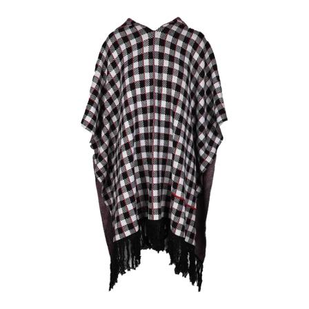 Semicouture Coats Sort, Dame Poncho